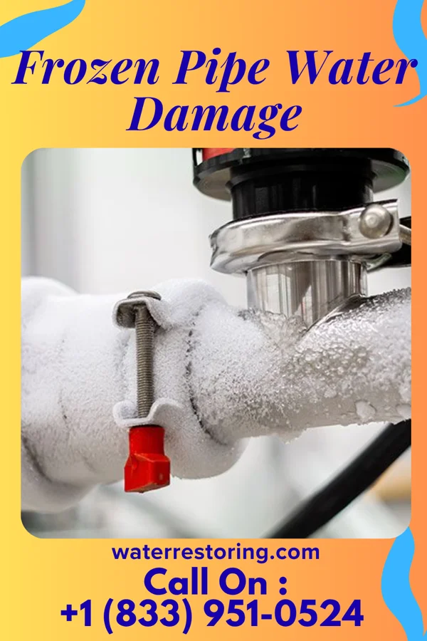 Frozen Pipe Water Damage in Rural Hall, NC